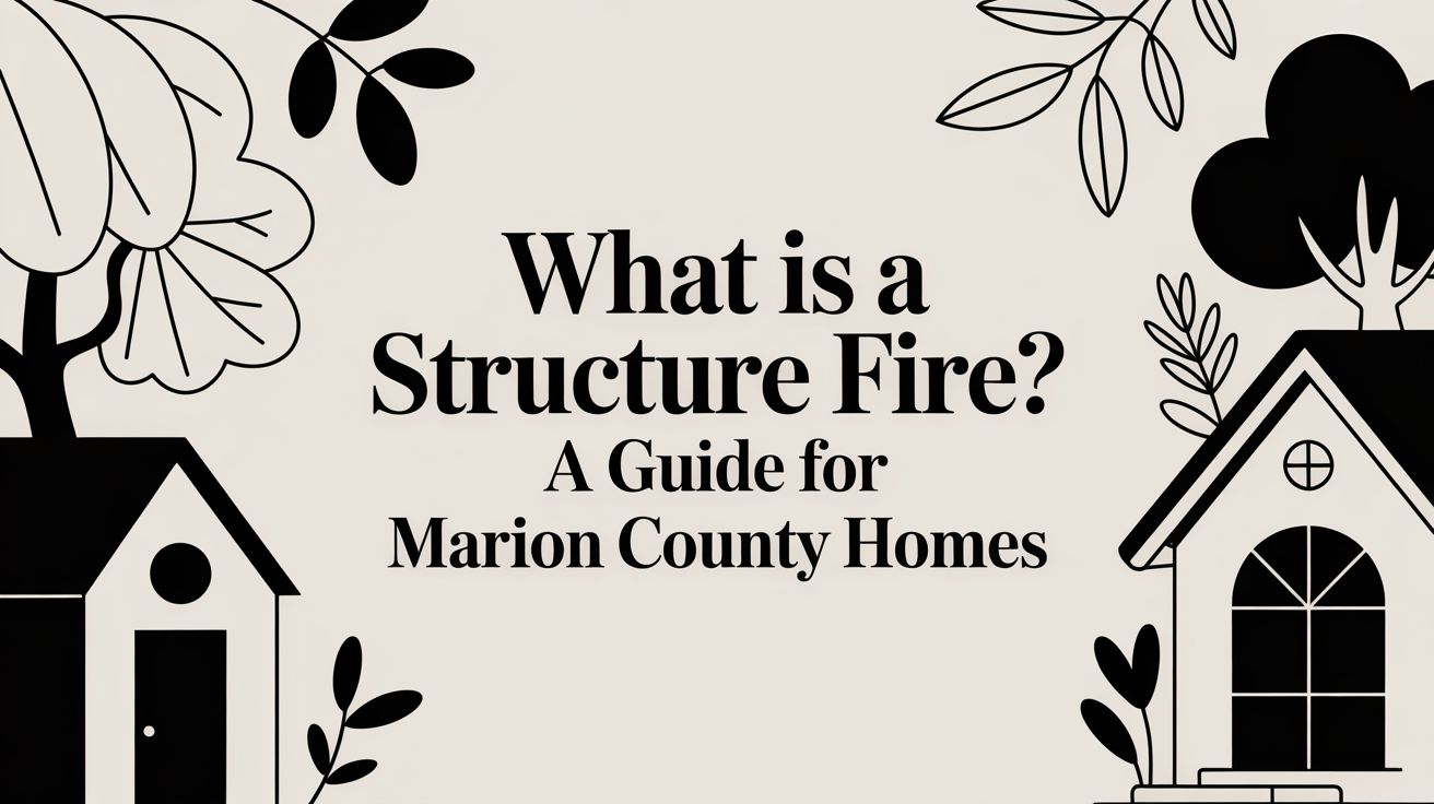 What Is a Structure Fire? A Guide for Marion County Homes