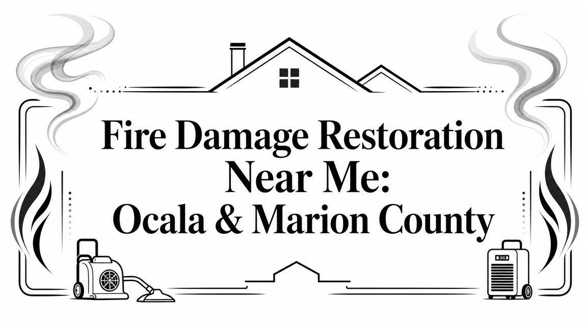 Fire Damage Restoration Near Me: Ocala & Marion County