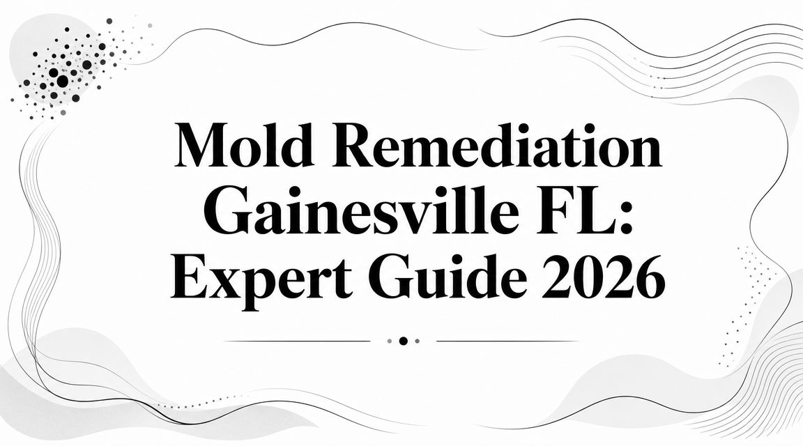 Mold Remediation Gainesville FL: Expert Guide 2026