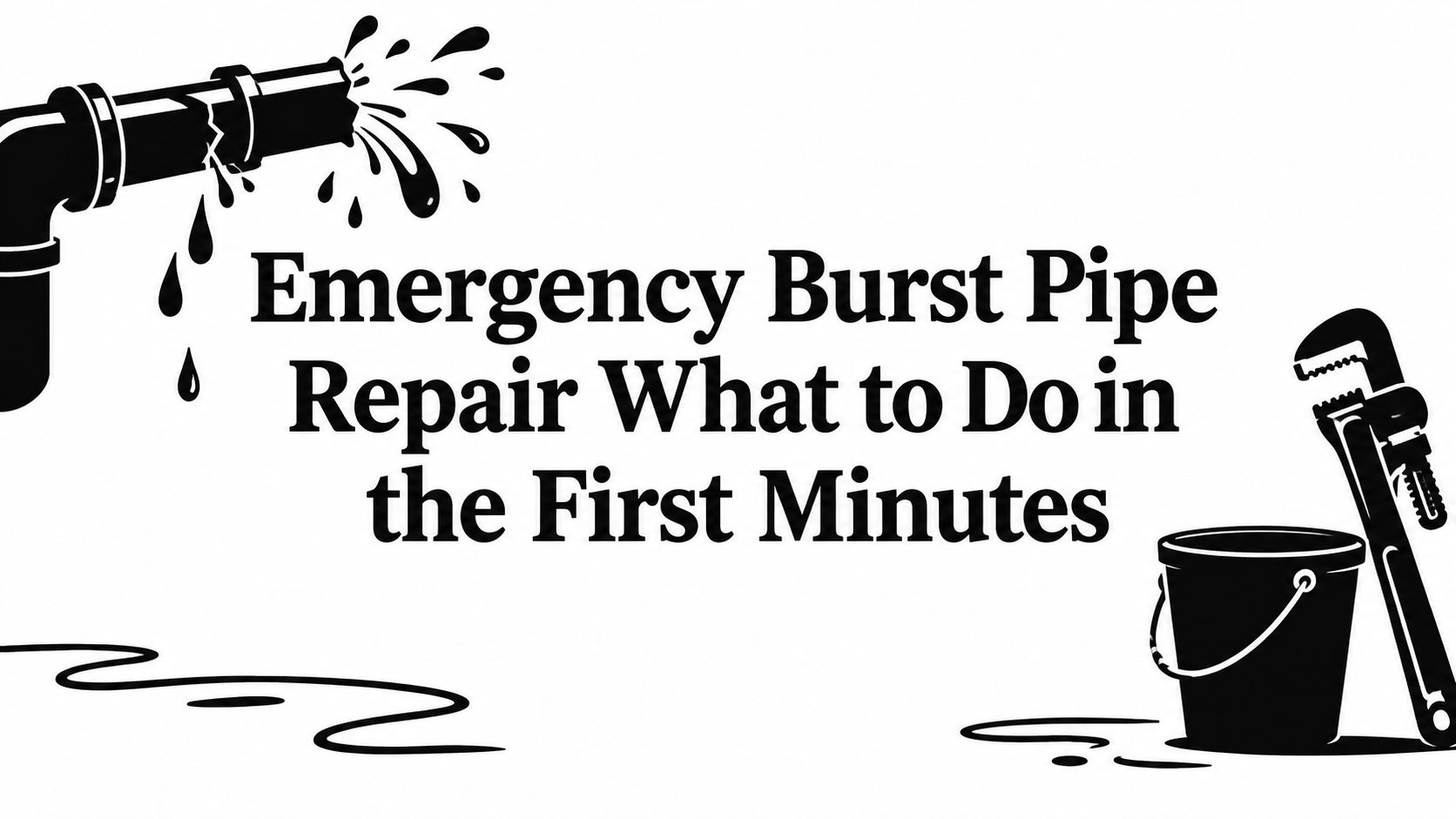 Emergency Burst Pipe Repair What to Do in the First Minutes