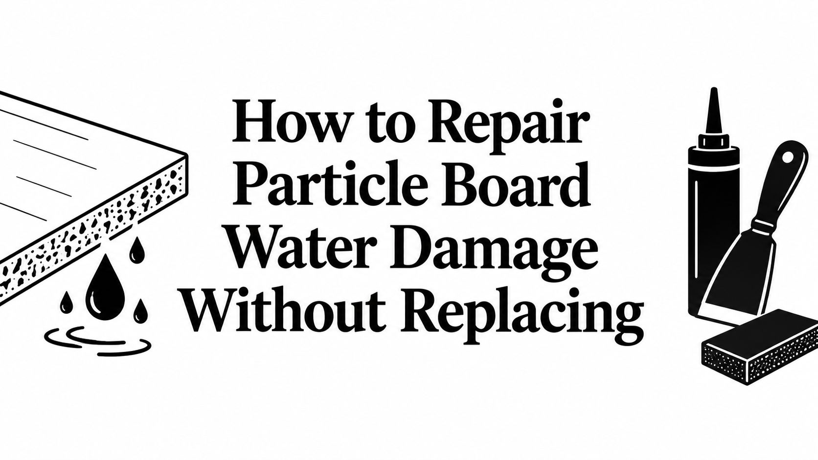 How to Repair Particle Board Water Damage Without Replacing