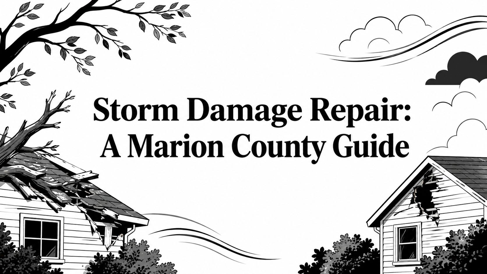 Storm Damage Repair: A Marion County Guide