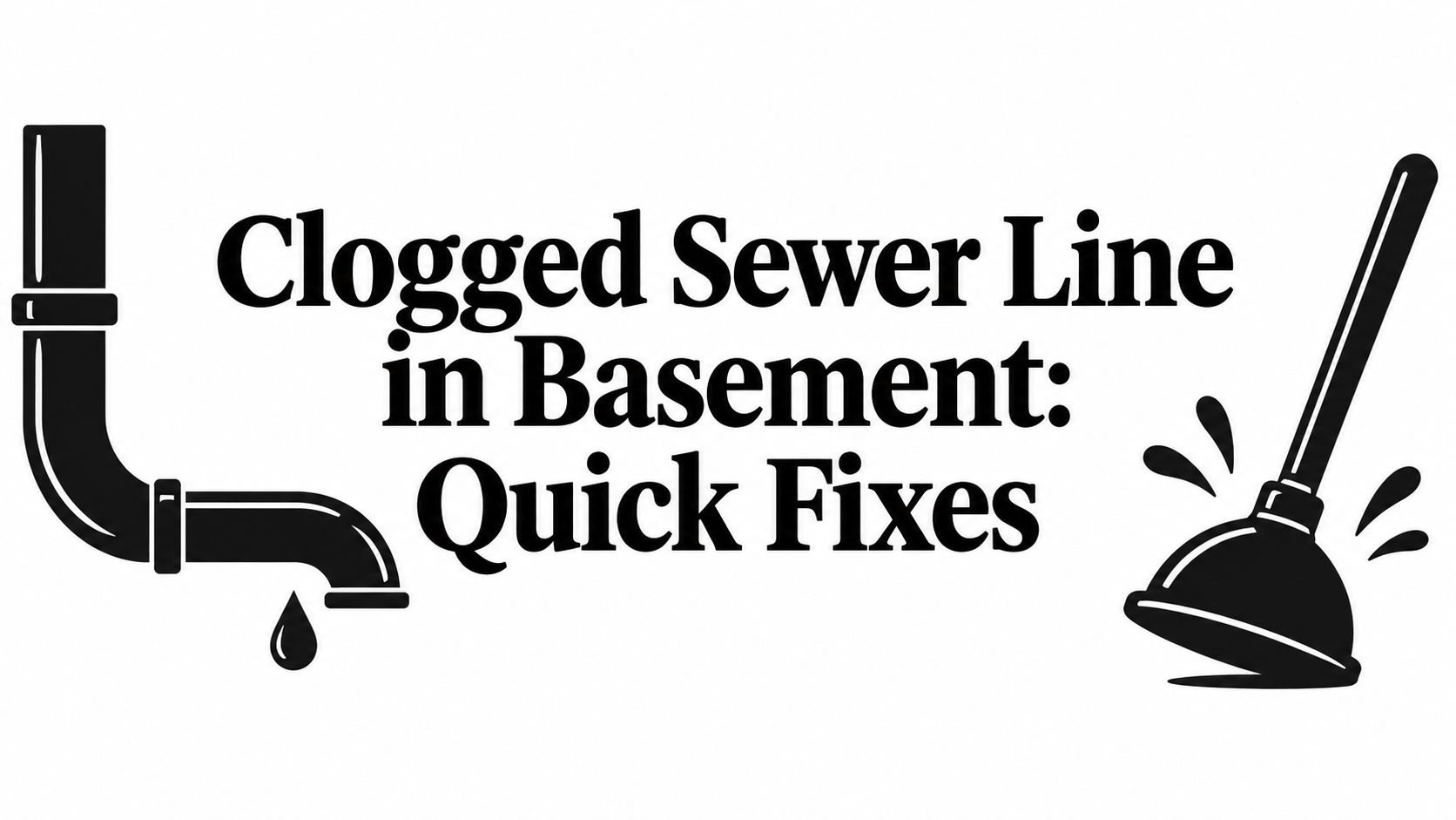 Clogged Sewer Line in Basement: Quick Fixes